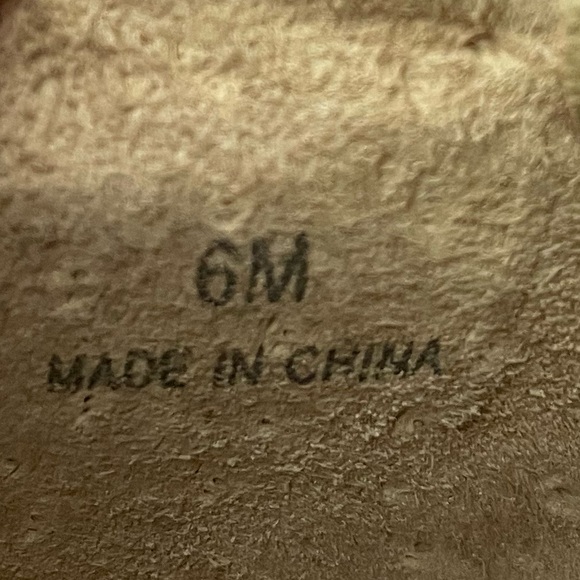 Levity Shoes Suede Cognac Peep Toe Pumps - Picture 4 of 6